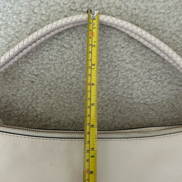 Michael Kors Lexington Large Pebbled Leather Shoulder Bag Light sand - Picture 4 of 12